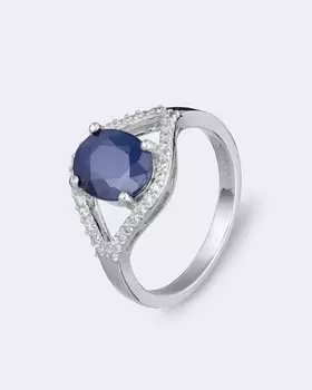 Кольцо с драгоценным камнем