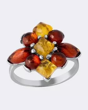 Кольцо с янтарем Ages of Amber