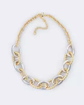 Колье-цепь из крупных звеньев Selena