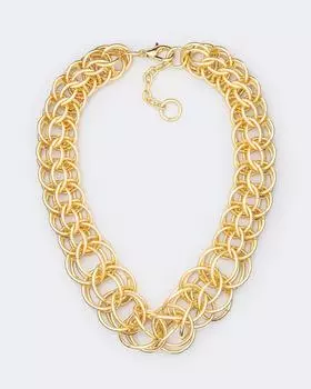 Колье-цепь с плотным переплетением Selena