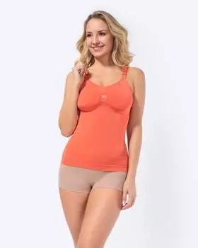 Корсет-топ, р. XXL, цвет коралловый