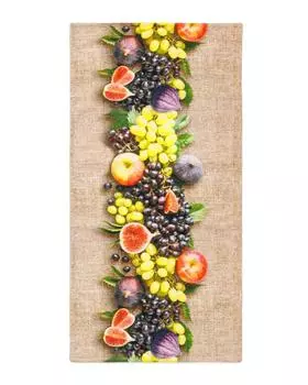 Коврик-дорожка «Виноград и инжир» Sogni Soffici