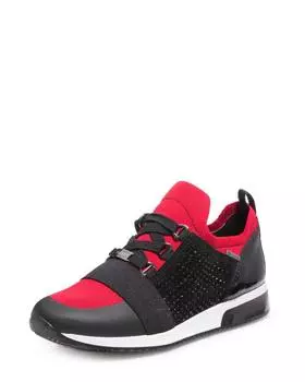 Кроссовки, р. 38,5, цвет черный/красный