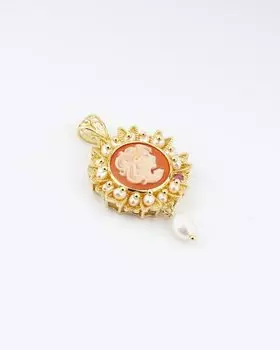 Кулон из коллекции «Анастасия» Cameo Italiano