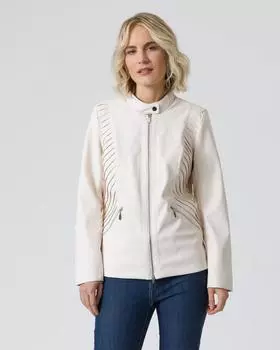 Куртка, р. 50, цвет кремовый