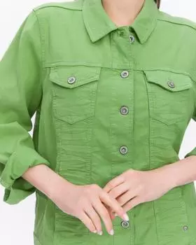 Куртка, р. 50, цвет зеленый