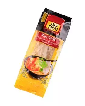 Лапша рисовая, 10 мм, 250 г REAL THAI
