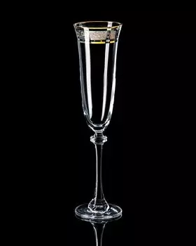 Набор бокалов для шампанского, 6 шт. Bohemia Asio