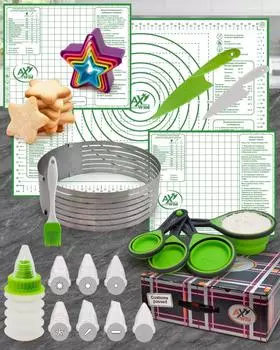 Набор для выпечки, 25 предметов AxWild