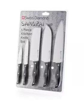 Набор ножей SAMURAI, 5 предметов Swiss Diamond