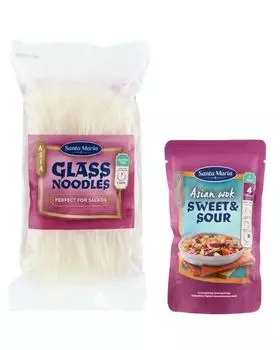 Набор Santa Maria: стеклянная лапша и кисло-сладкий соус Santa Maria