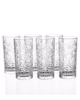 Набор стаканов для воды, 360 мл х 6 шт. RCR Tattoo