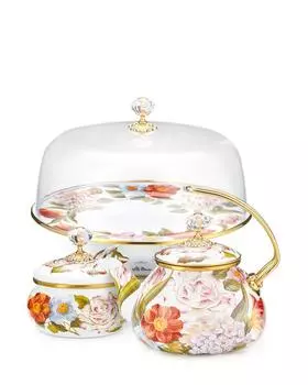 Набор: тортовница, сахарница и чайник, 2,2 л VILLA BIANCA