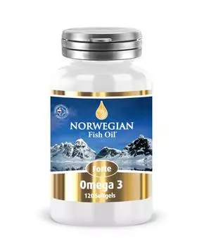 «Омега-3 Форте», № 120 Norwegian Fish Oil
