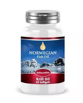 «Омега-3 Масло криля», № 60 Norwegian Fish Oil