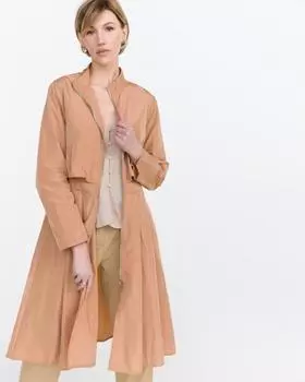 Плащ, р. 58, цвет карамельный