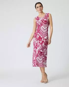 Платье, р. 54, цвет винно-красный