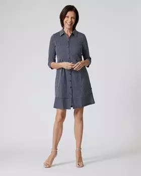Платье-рубашка Fiora Blue