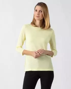 Пуловер, р. 48, цвет пастельно-желтый