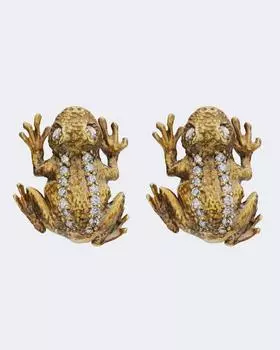 Серьги-пусеты «Лягушки» Fiore di Firenze