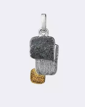 Серебряная подвеска из коллекции «Геометрия» Salto Gioielli Геометрия