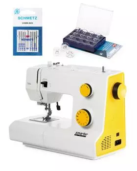 Швейная машина Smarter 130S + 2 набора игл и шпулек Pfaff