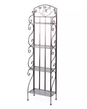 Складная этажерка с 4 полками Clever