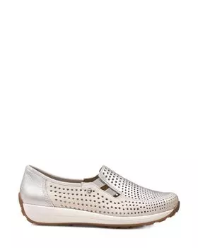 Слипоны, р. 37, цвет молочный