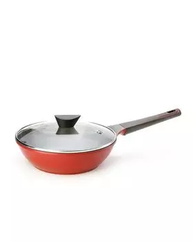 Сотейник литой с индукционным дном, 26 см Frybest Bordo