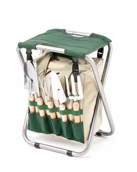 Стульчик складной с инструментами и сумкой Bullcraft