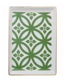 Тарелка прямоугольная, 13 х 18 см Porland Morocco