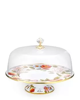 Тортовница эмалированная VILLA BIANCA Giardino D'Oro