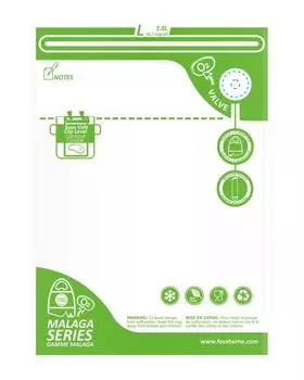 Вакуумные пакеты, размер L, 10 шт. Fosa