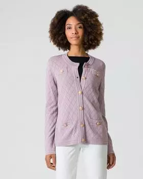 Жакет, р. 52, цвет сланцево-фиолетовый