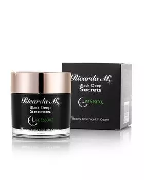 Дневной крем для лица 200 мл Ricarda M. Black Deep Secrets