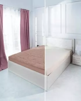 Наматрасник + 1 простынь Sogni Soffici
