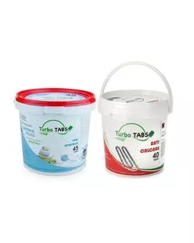 Стиральный порошок + средство для удаления накипи TURBOLINECLEAN