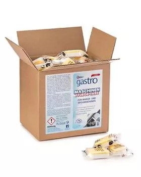 Таблетки для ухода за стиральными и посудомоечными машинами, 75 шт. Gastro
