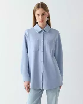 A la Tete Блузка, р. 58, цвет Голубой