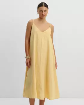 A la Tete Платье, р. 46, цвет Желтый