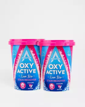 Активный пятновыводитель с усилителем стирки, 2 шт.
