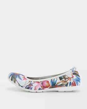 Балетки из натуральной кожи облегченные