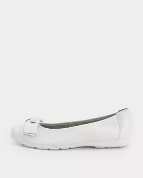 Балетки из оленьей кожи