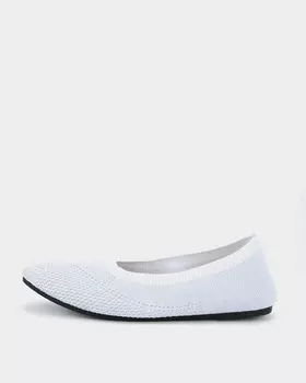 Балетки из текстиля с добавлением люрекса