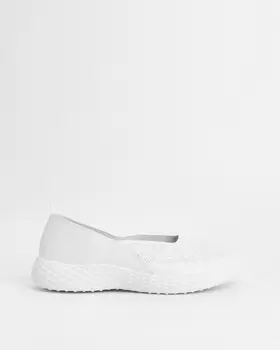 Балетки, р. 36, цвет Белый