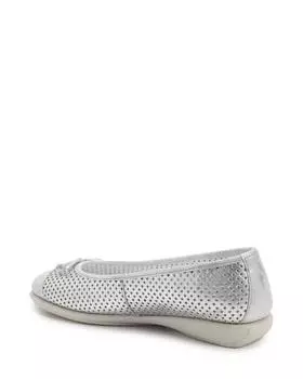 Балетки, р. 36, цвет Серебряный