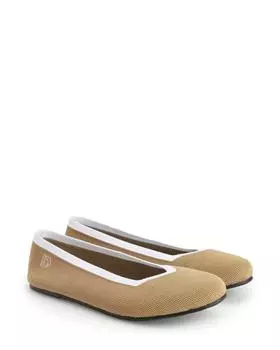 Балетки, р. 37, цвет Бежевый