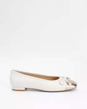 Балетки, р. 40, цвет Белый