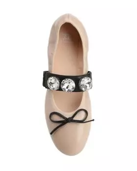 Балетки, р. 40, цвет Бежевый