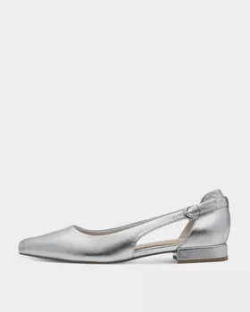 Балетки с адаптивной стелькой и застежкой на щиколотке